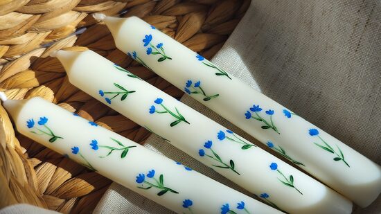 SVECE AR RUDZUPUĶĒM 16 cm (1gb)