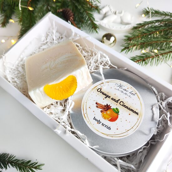 Komplekts "Apelsīns un kanēlis"